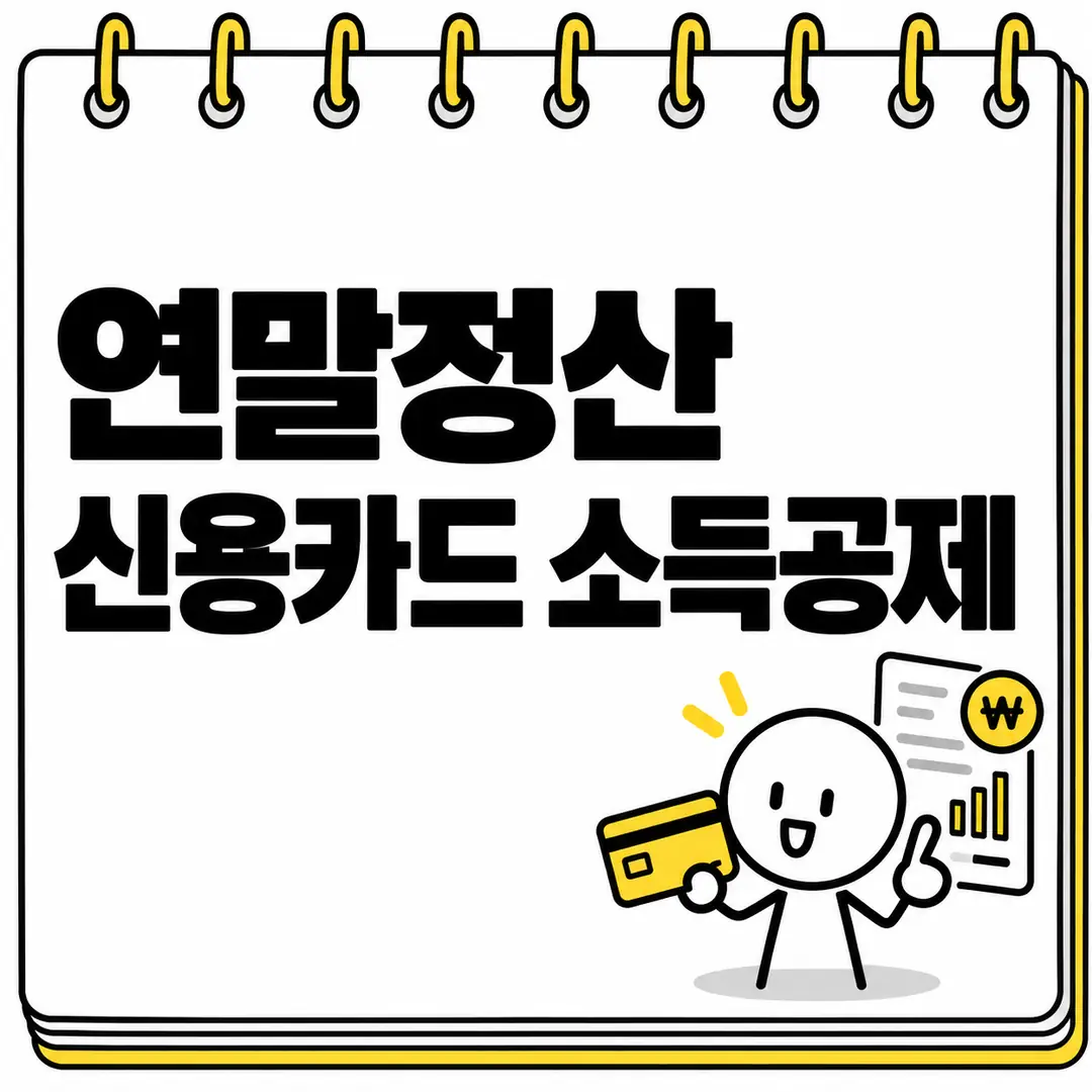 연말정산 신용카드 소득공제